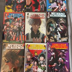 My Hero Academia Anime Manga Volumes 1-9