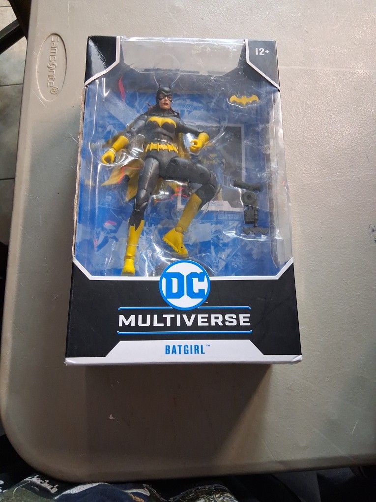 the McFarlane Toys DC Multiverse Batgirl action figure from the Batman: Three Jokers comic series