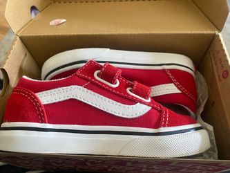 Kids Red Vans