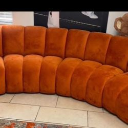 Orange Couch 