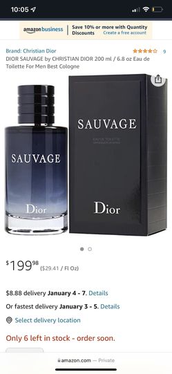 Dior Sauvage brand New Sealed 200ml