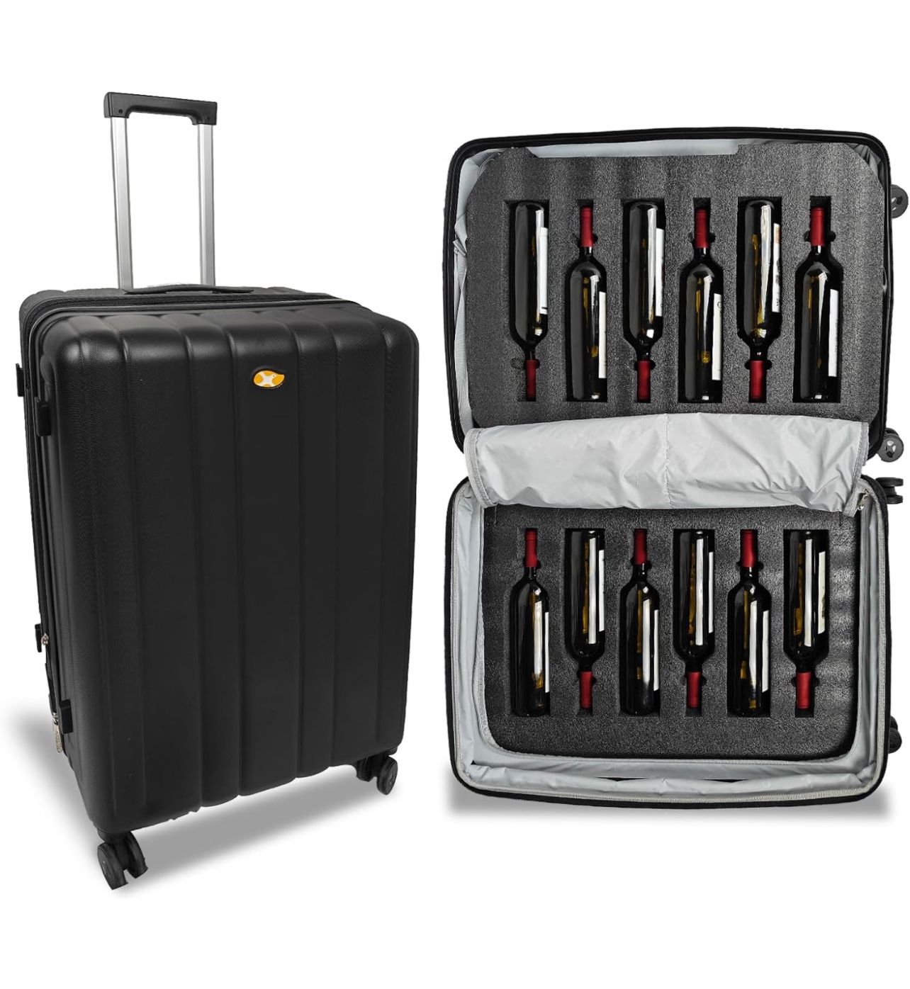 12 Bottle Wine Suitcase