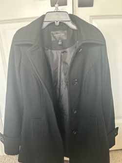 London fog women XXS black wool jacket