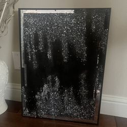 Canvas Art Crush glass / Glitter 18X24