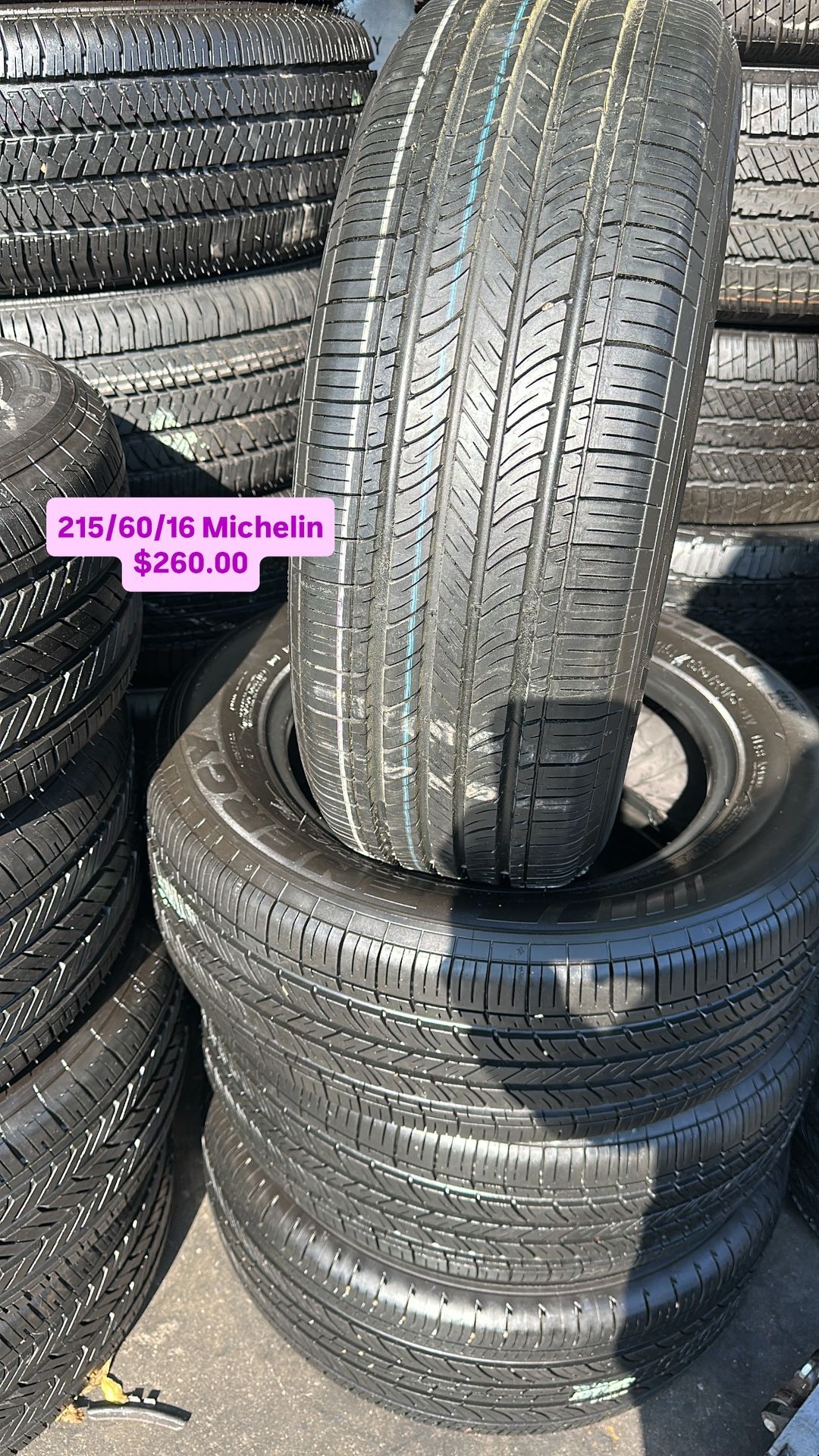 215/60/16 Michelin Semi New All Four 98 % TREAD LIFE | ❗Ask For Availability / Pregunta Por Disponibilidad ❗|