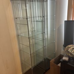 IKEA Detolf Display Case