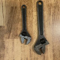 Drop Forged Steel Adjustable Wrench 200mm (8”) & 150mm (6”) Heavy Duty