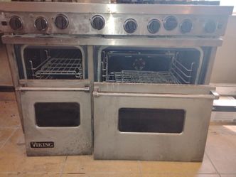 Viking Professional Propane LP Gas Range 6 Burner Griddle, Convection Oven,