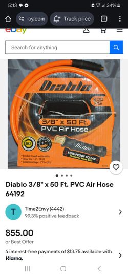 Diablo Compressor Hose 