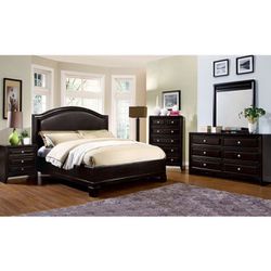 Brand New Espresso 4pc King Bedroom Set (avail in Cali King)