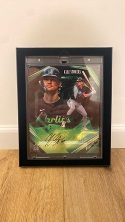 2026 Fanatics Emanate Kyle Stowers Miami Marlins Auto /99 Signed 8x10 MLB