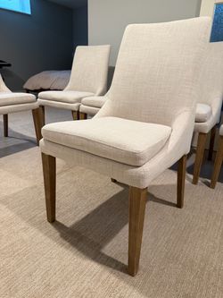 Modern Upholstered Dining Chair Set of 6