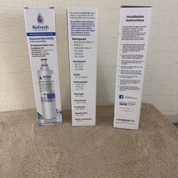 3 ct Refresh Replacement Refrigerator Water Filter for Whirlpool R9010B – High-Quality Compatible Filter