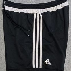 Women's Size Small Adidas Shorts Running Workout Yoga Black Shorts
