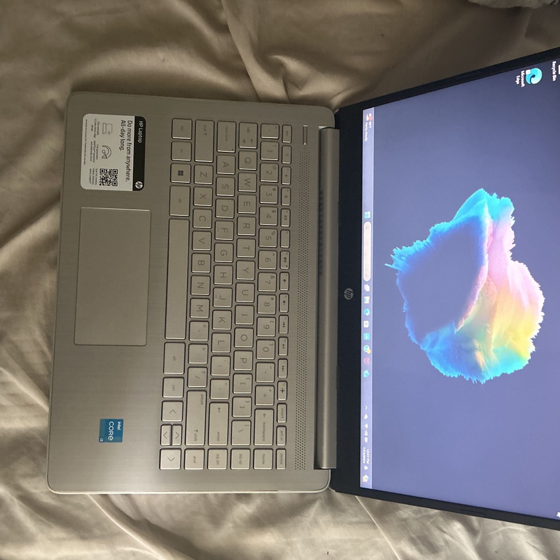 HP “15.6” Intel Core I3 Laptop