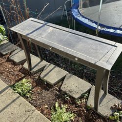 Brown Console Table