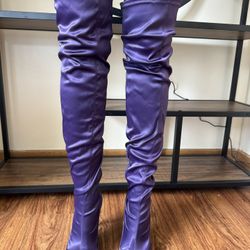 Westies Purple Boots