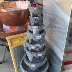 Molcates Nuevos De Piedra Negra Bolacanico Con Bola Nuevos/ Todas Las Medidas Disponibles