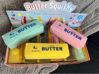 Butter Crunch $5.00 Each Squishy