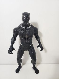 The Avengers Marvel Titan Hero Series Blast Gear Black Panther Action Figure
