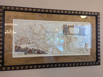 Danubius Fluvius Danube River Vintage German Geographic Urban Map Art Print