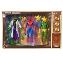 Marvel Legends Series Spider-Man, Marvel's Lizard, & Marvel's Electro 3-pk