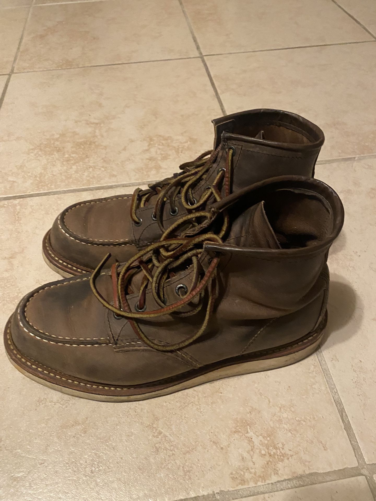 Red Wing Heritage Moc Toe Boots 