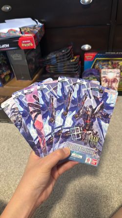 Bandai Gundam Freedom Ascension Booster Pack Lot 6
