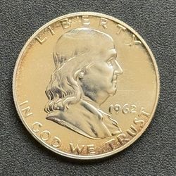 1962 Franklin Half Silver Proof