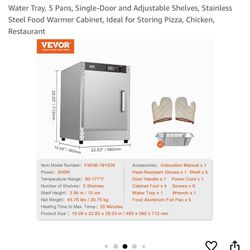 Brand New 5 Tier Hot Box