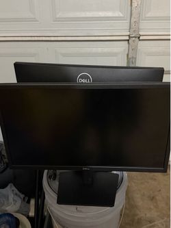 Two Dell monitors
