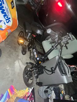 E BIKE ( back tire flat)
