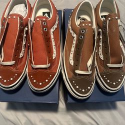 Vans Pearlized LX Old Skool 36 size 10 Bronze Rust and Brown Cocoa