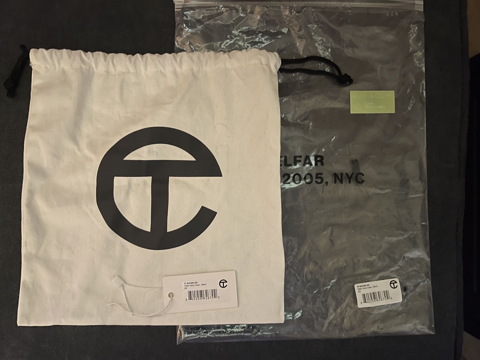 Telfar Est. 2005 NYC Large Pill Black