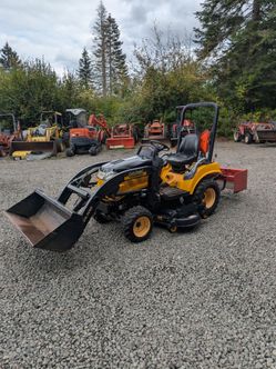 Yanmar SC2400 Tractor with Loader and Mower