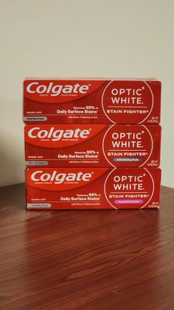 Colgate Optic White Stain Fighter Toothpaste (4.2 oz)