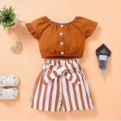 Toddler Girl 2pc Set Shorts And Top