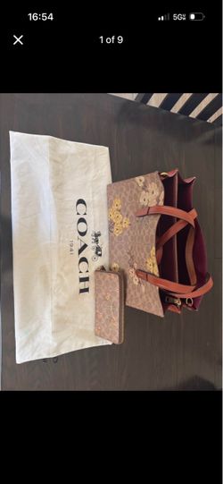 Coach Charlie Carryall w/ wallet
