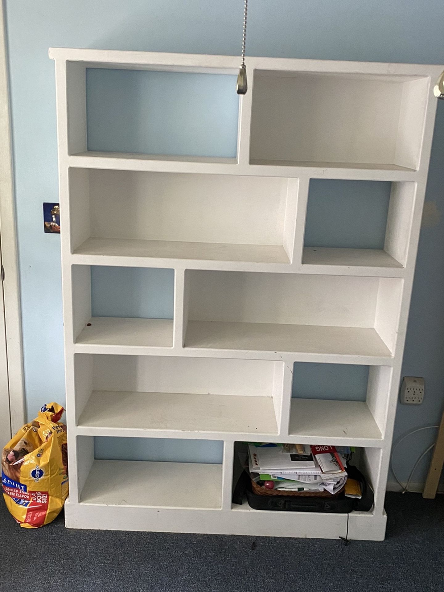 Beautiful Book Shelf. Very Sturdy And Heavy.