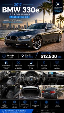 2017 BMW 330e