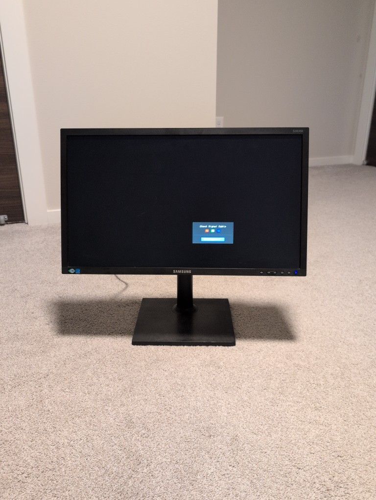 FREE Samsung 24 Inch Monitor 