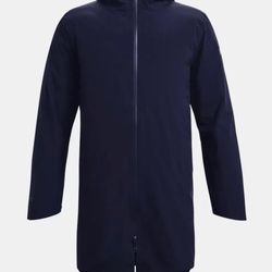 Under Armour Storm ColdGear Infrared Down 3-in-1 Jacket Parka Navy Blue Coat