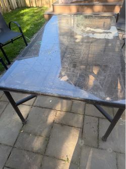 Table and chairs