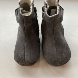 Robeez Toddler Girl Leather Boots Size 6 18-24 Months