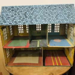 1940’s Marx Tin lithograph Doll House 