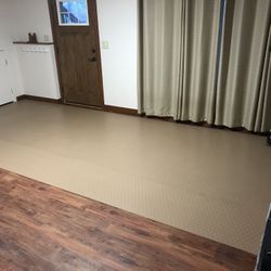 Large Tan Floor Mats