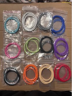 Silicone Patella Knee Bands For Basketball Bagged Pairs