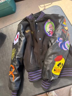 Beetle juice x shoe palace jacket embroider size small
