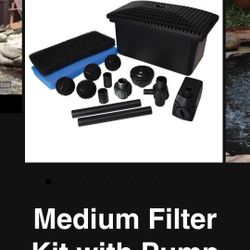 Medium Filter Kit With Pump