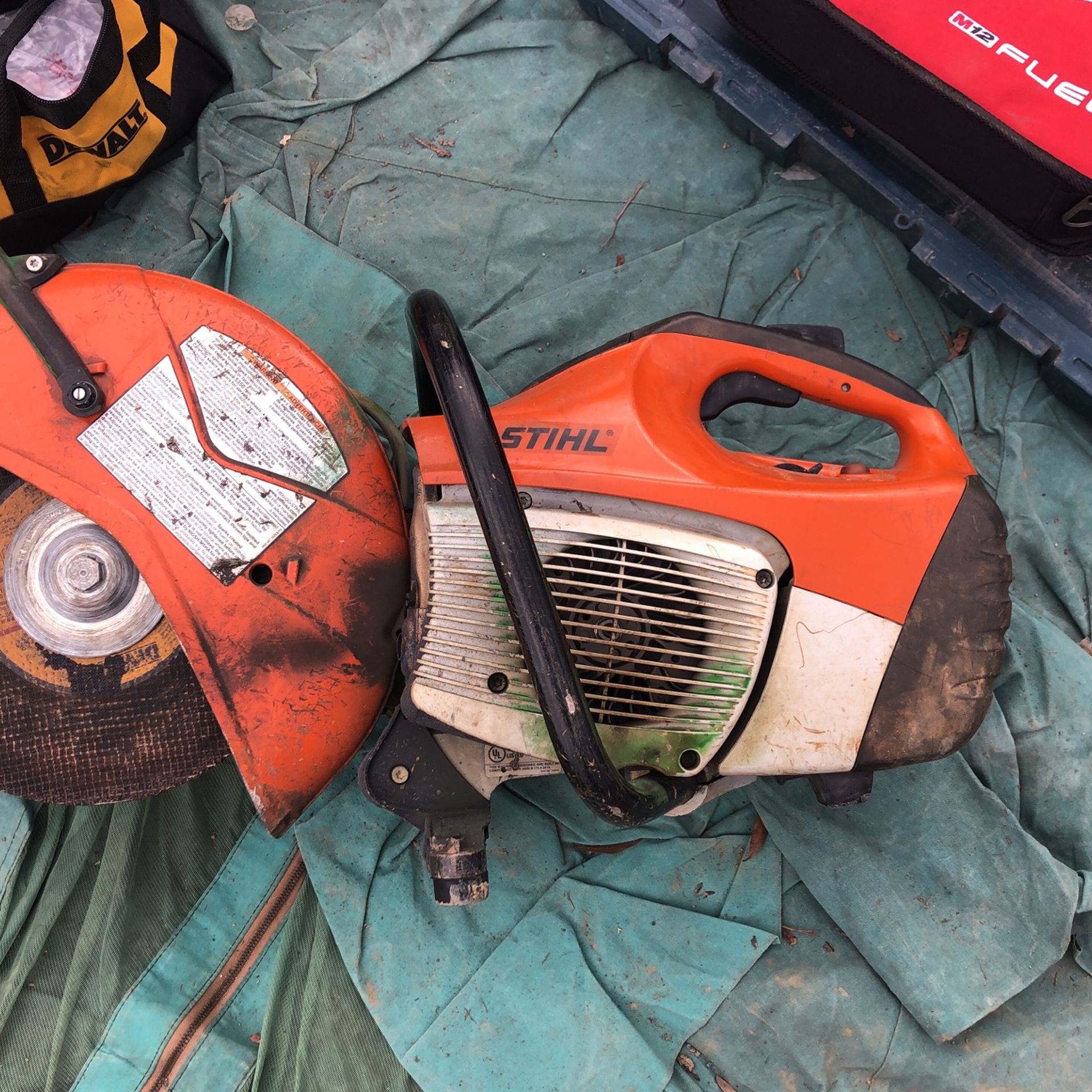 STIHL TS420 14”CONCRETE SAW